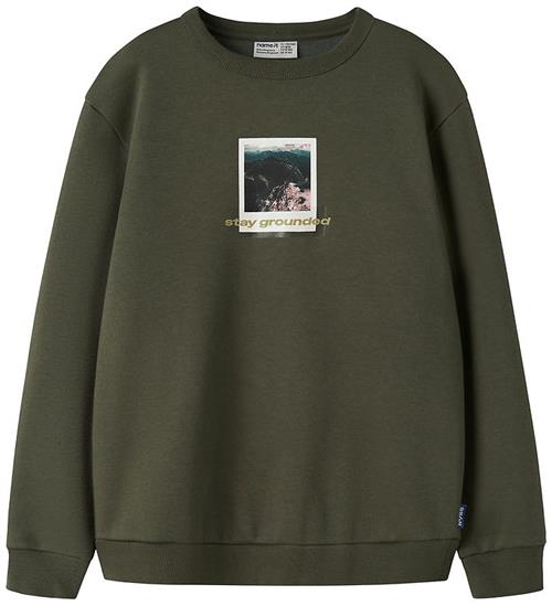 Name it Sweatshirt - NkmRair - Olive Night