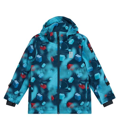 LEGOÂ® Wear Vinterjakke - LWJian 710 - Turkis/Blå/Rød