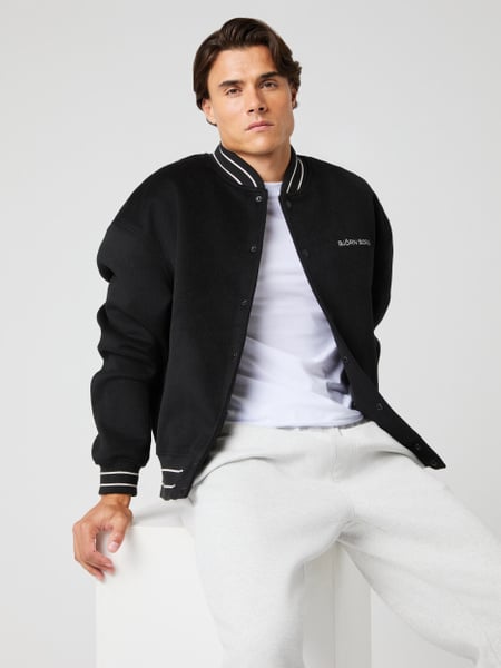 Björn Borg Borg Varsity Jacket Sort, XL