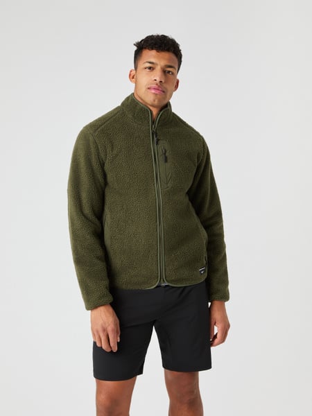 Björn Borg Centre Pile Jacket Grøn, XL