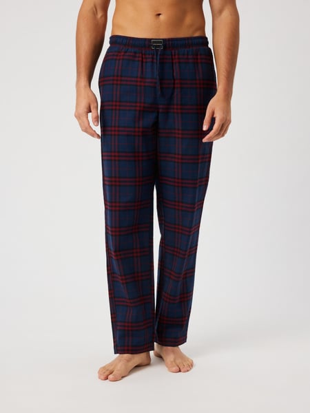 Björn Borg Core Flannel Pyjama Pants Sort, XXL