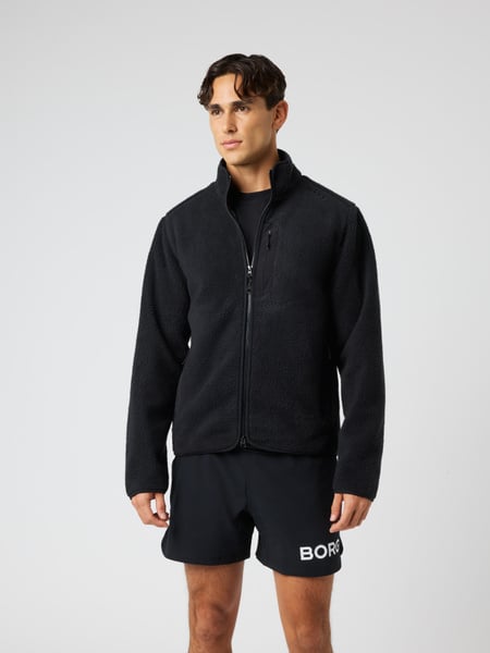 Björn Borg Borg Pile Jacket Sort, S
