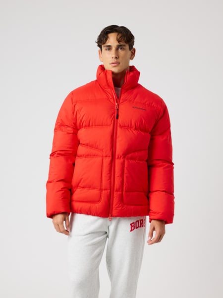Björn Borg Borg Puffer Jacket Rød, XXL