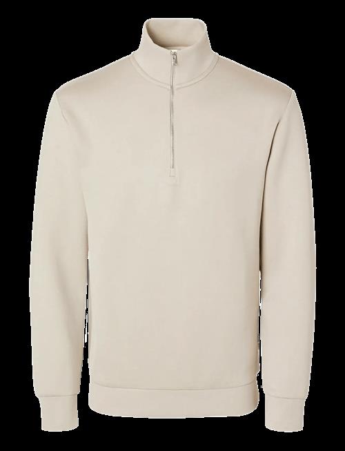 Selected | Slhemanuel Soft Zip High Neck Sweat Noos | XL