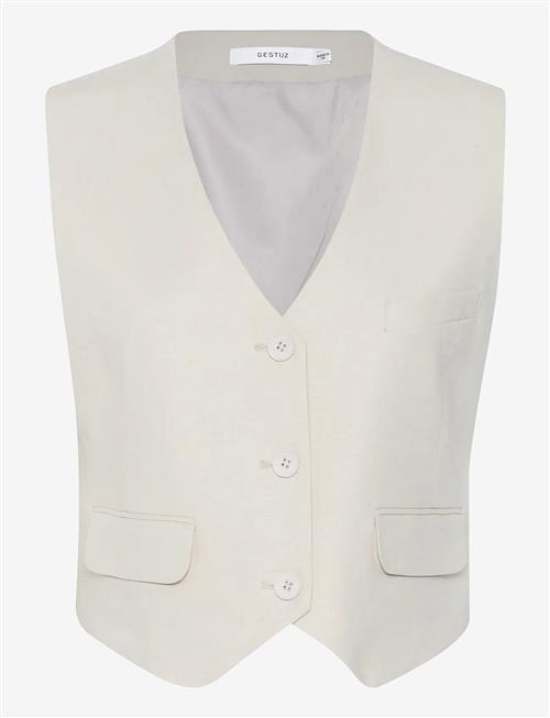 Gestuz | Elarahgz Linen Waistcoat Noos | 38
