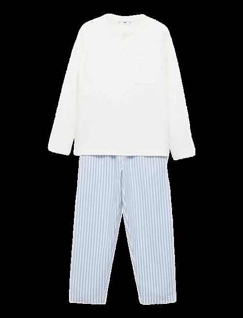 Mango | Striped Long Pyjamas | 11-12