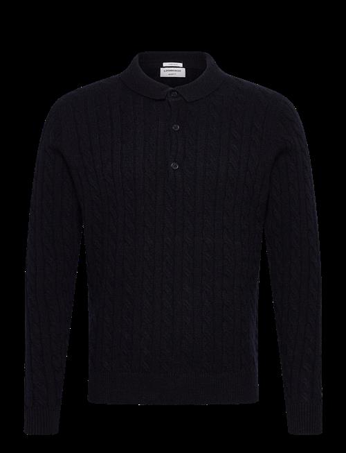 Lindbergh | Lambswool L/S Button Polo | M