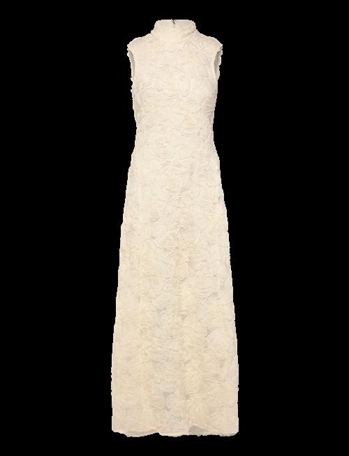 ROTATE | Flower Mesh Maxi Dress | 42