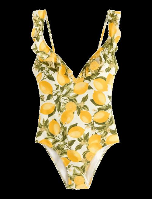 Lindex | Swimsuit With Flounce | L
