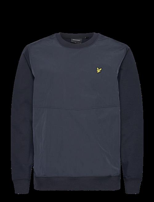 Lyle & Scott | Half Raglan Hybrid Sweatshirt | XL