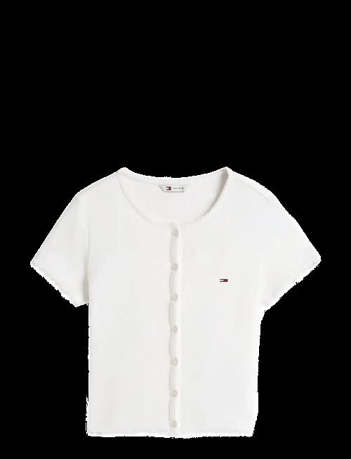 Tommy Jeans | Button Down Rib Top | M