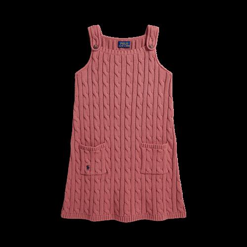 Ralph Lauren Kjole Canvas Pink  Canvas Pink 5 Y  Lyserød  5 år  Piger
