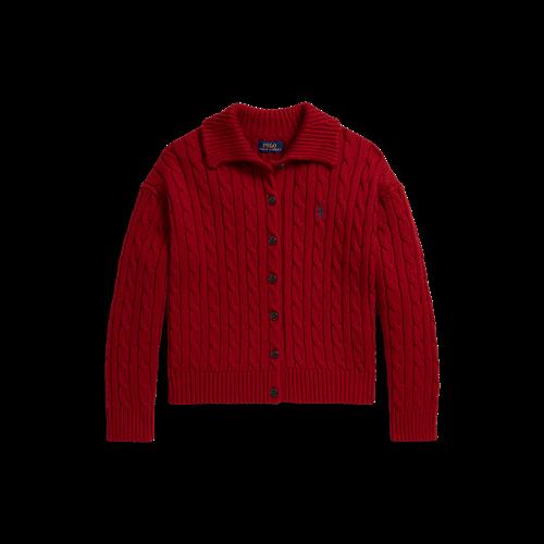 Ralph Lauren Cardigan Camden Red  Camden Red M  Rød  8-10 år  Piger