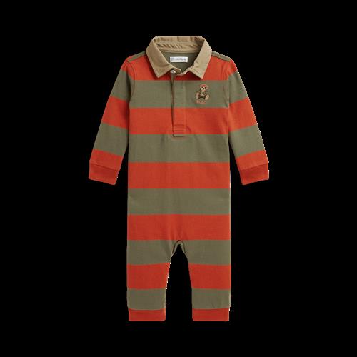 Ralph Lauren Overalls Varsity Orange Multi  Varsity Orange Multi 9 months  Orange.  9 måneder  Drenge