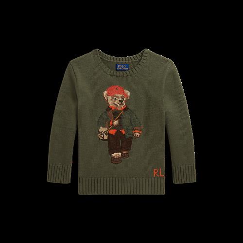 Ralph Lauren Pullover Cruise Olive  Cruise Olive 3 Y  Grøn  3 år  Drenge