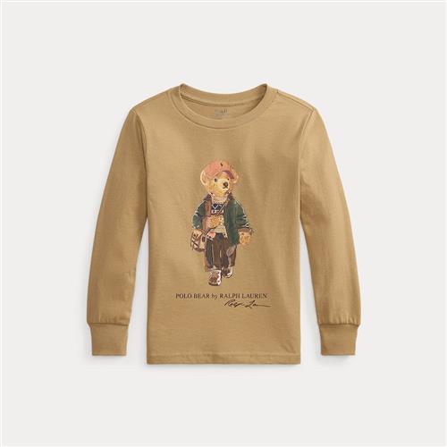 Ralph Lauren T-shirt Camel  Camel M  Beige  10-12 år  Drenge