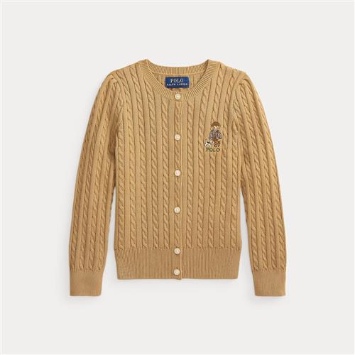 Ralph Lauren Cardigan Berkshire Tan  Berkshire Tan S  Brun  7 år  Piger