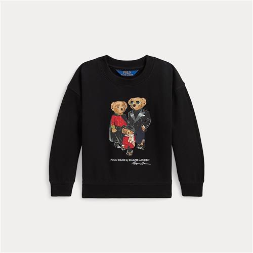 Ralph Lauren Knit Pullover Sweatshirt Polo Black 4 Y  Sort  4 år  Piger