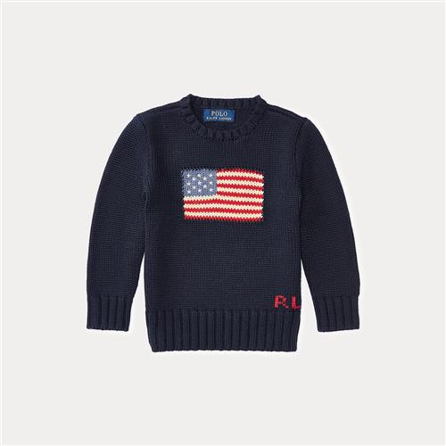 Ralph Lauren Trøje Hunter Navy  Hunter Navy 4 Y  Marineblå  4 år  Drenge