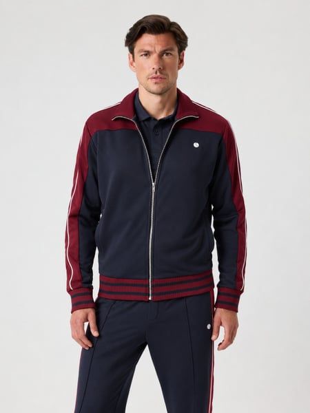 Björn Borg Ace Retro Track Jacket Marineblå, S