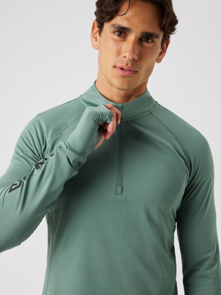 Björn Borg Borg Midlayer Half Zip Grøn, L