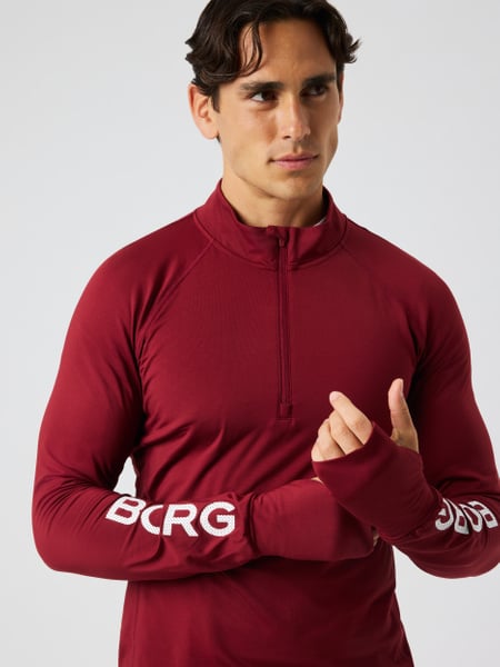 Björn Borg Borg Midlayer Half Zip Rød, M