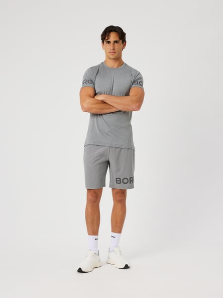 Björn Borg Borg Shorts 9 Inch Grå, L