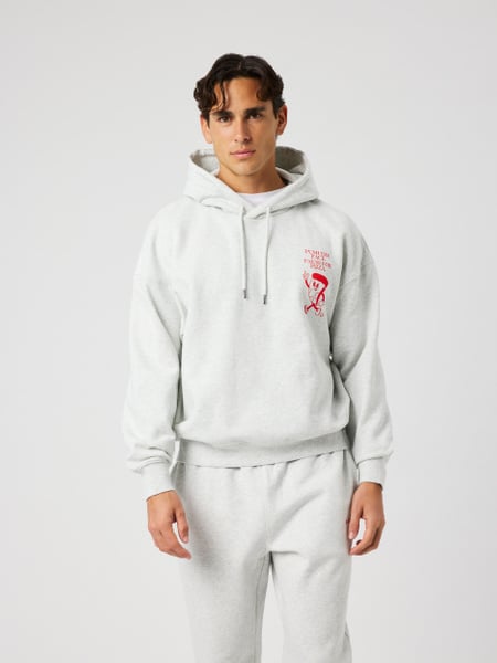 Björn Borg Borg Oversized Hoodie Grå, S