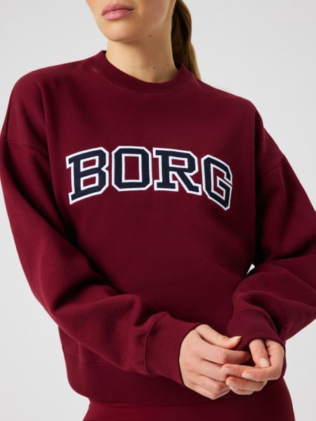 Björn Borg Borg Boyfriend Sweatshirt Rød, L