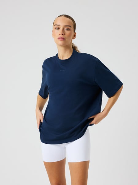Björn Borg Studio Oversized T-shirt Marineblå, XL
