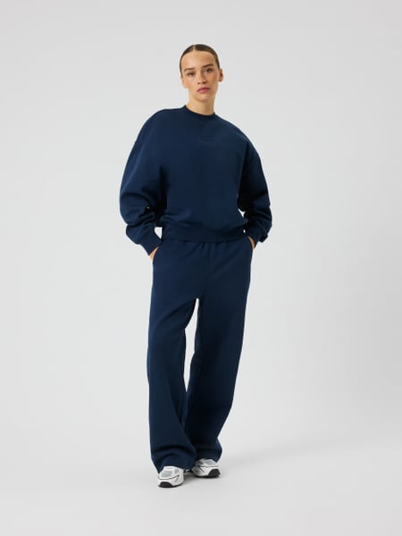 Björn Borg Studio Oversized Straight Sweatpants Marineblå, XL