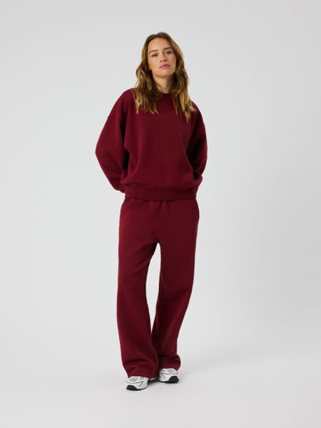 Björn Borg Studio Oversized Straight Sweatpants Rød, XL