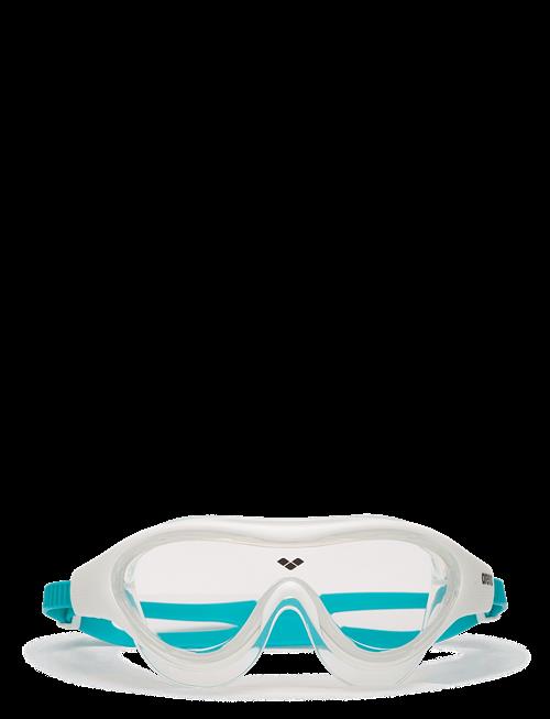 Arena | The One Mask Jr Clear-White-Lightblue | 116-152