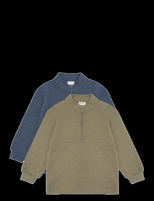 Minymo | Sweatshirt W.zip (2-Pack) | 92