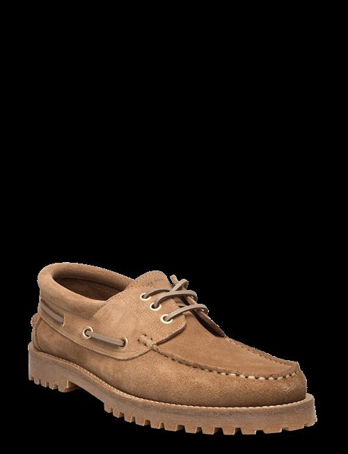 Garment Project | Ollie Boat Shoe - Earth Suede | 44
