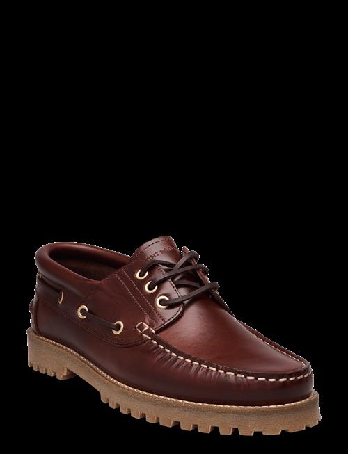 Garment Project | Ollie Boat Shoe - Brown Leather | 40