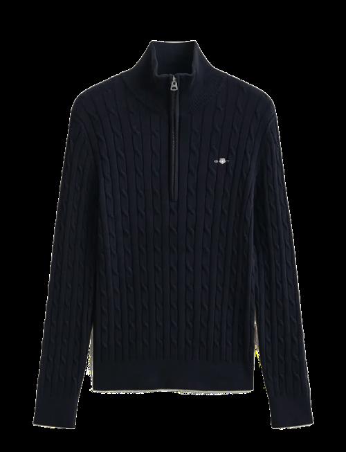 Gant | Stretch Cable Half-Zip Sweater | XS