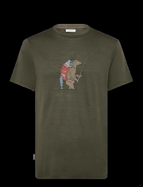 Icebreaker | Men Merino 150 Tech Lite Ss Tee Bear Catch | L