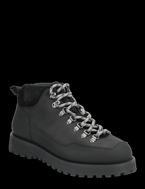Garment Project | Dune Mid - Black Crazy Horse Leathe | 43