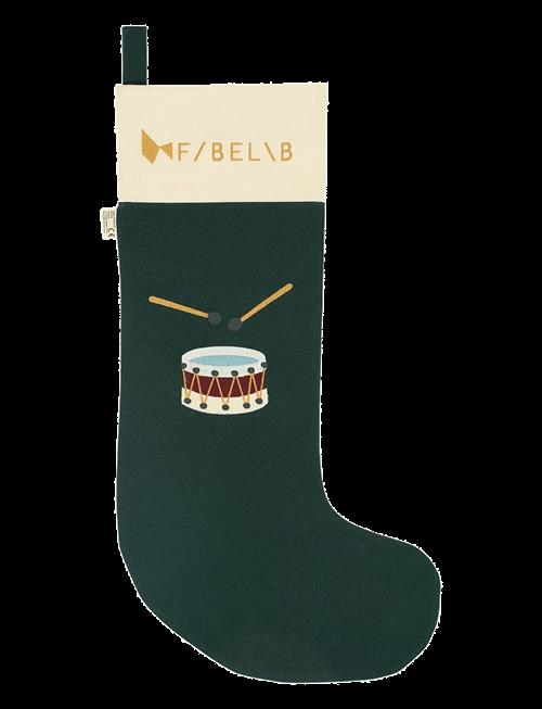 Fabelab | Christmas Stocking Green | ONE SIZE