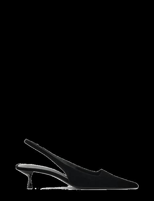 Mango | Velvet Heeled Shoes | 40