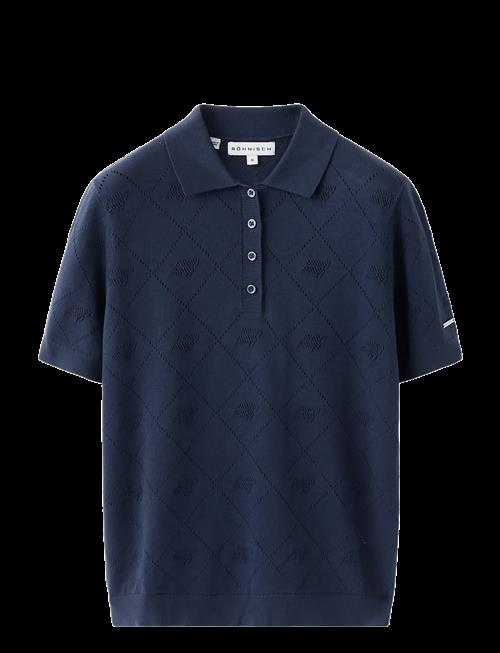 Se Röhnisch | Logo Jacquard Poloshirt | S hos Booztlet