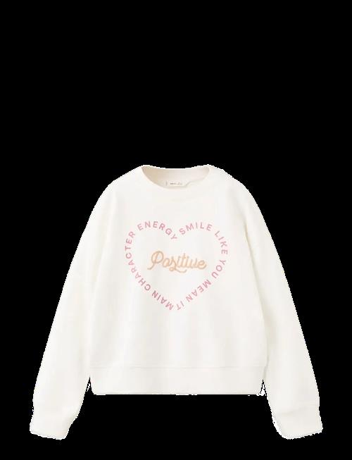 Mango | Cotton Sweatshirt With Text | 116
