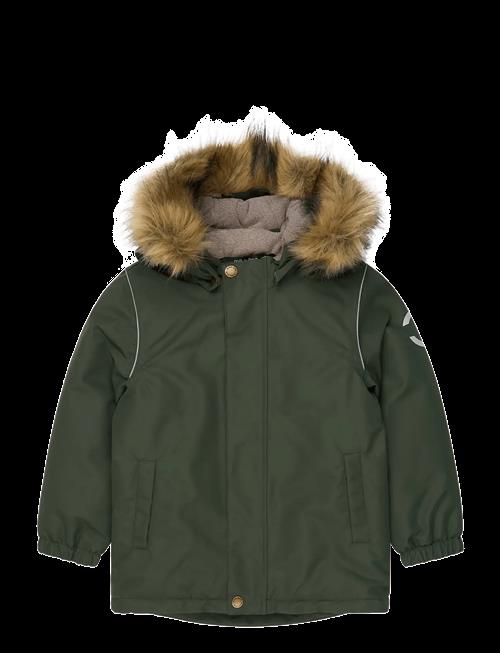 mikk-line | Winter Jacket Solid With Fake Fur | 146