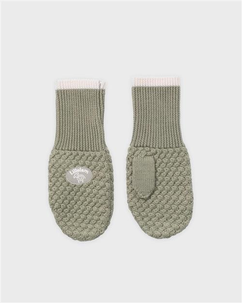 Lillelam Mittens Classic Rosemary Rosemary 62/68 cm Uld Grøn  62/68 cm  unisex
