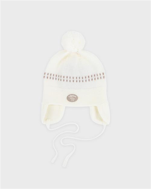 Lillelam Hat Classic White White 48/50 cm Uld Hvid  48/50 cm  unisex