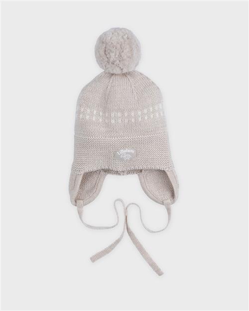 Lillelam Hat Classic Light Beige Light Beige 44/46 cm Uld Beige  44/46 cm  unisex