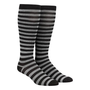 Damella Strømper Compression Stockings Sort stribet Str 41/45 Dame