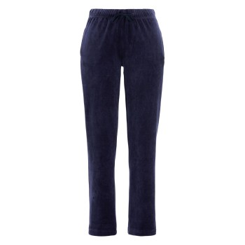 Damella Velour Trousers Marineblå XX-Large Dame
