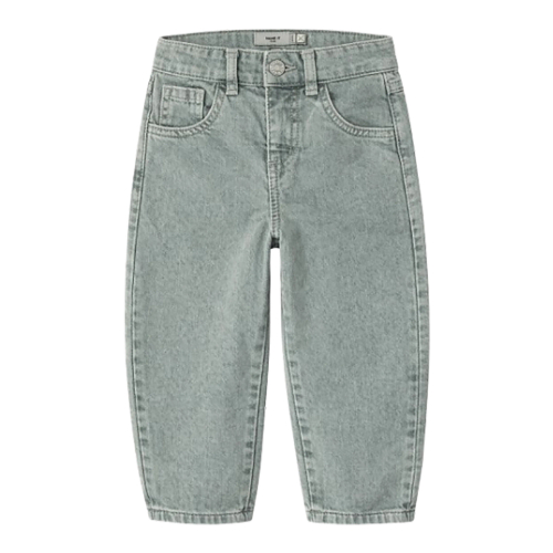 NAME IT Jeans Ben Barrel Silver Pine